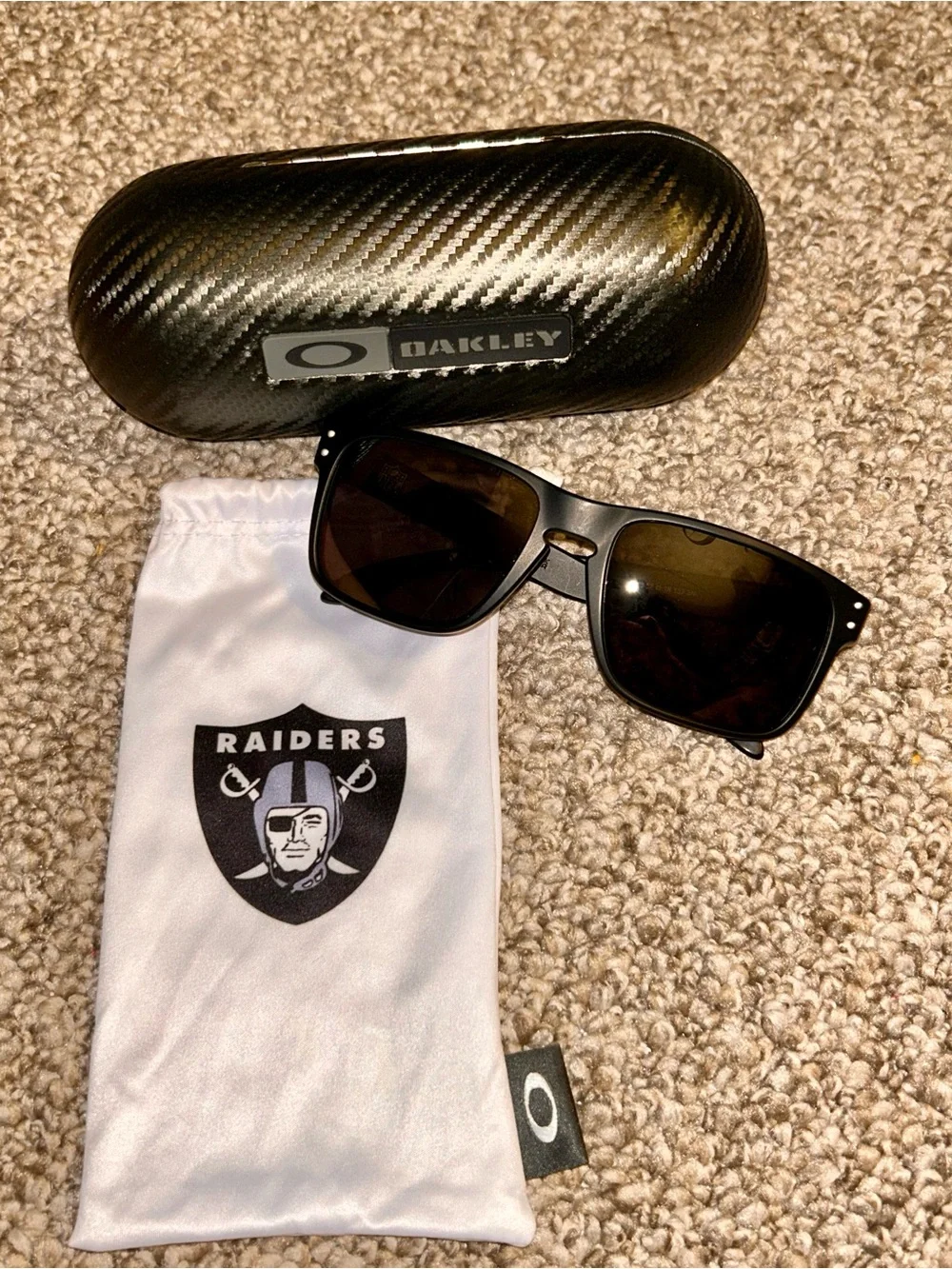 Oakley Holbrook Raiders Edition Sunglasses